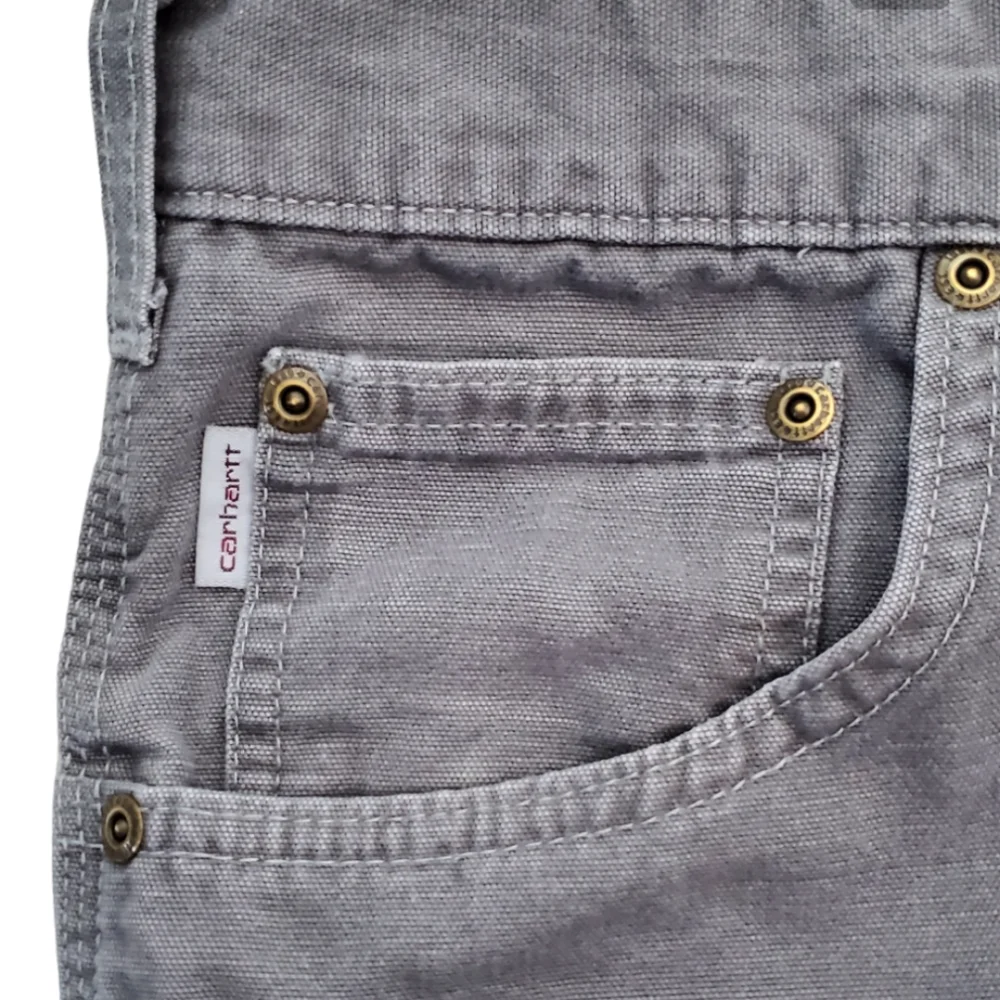 Carhartt Carpenter Gray Loose Fit Pants. 41 x 28.